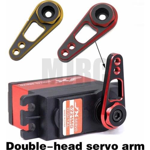 RC high quality CNC 7075 anode hollow stealing light craft 25T servo arm FUTABA TRX-4 AXIAL climbing bigfoot off-road vehicle