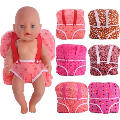 Outgoing Packets Outdoor Carrying Backpack Fit 18 Inch American&43 CM Baby Doll Clothes Accessories,Girls Toys,Generation,Gift