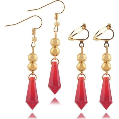 Genshin Impact Tartaglia Earrings Cosplay Earring Fashion Jewelry