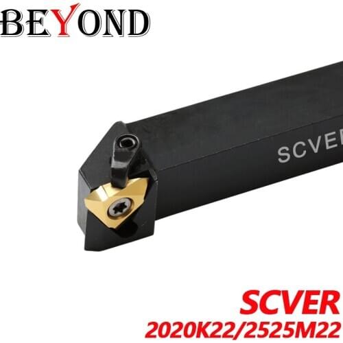 BEYOND SCVER SCVER2020K22 SCVER2525M22 Lathe Boring Bar Turning Tool Holder CNC Tool Holder Factory Direct Sale Original