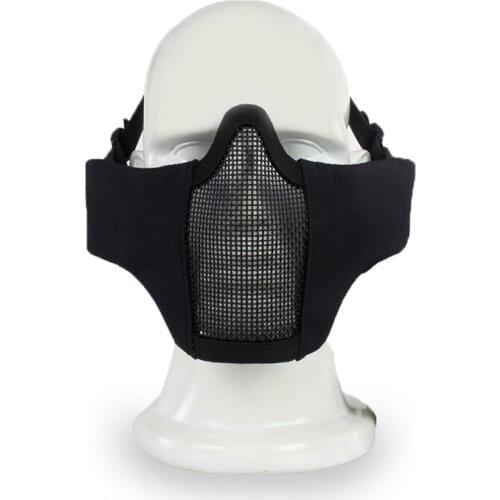 Tactical Military Paintball Airsoft Mask Facemask Tactical Military Camouflage Airsfot Hunting Accessories Face Protection Mask