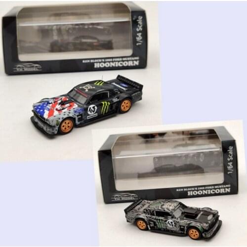 YM Model 1:64 1965 Ford Hoonicorn Wide-body Resin Simulation Model Car