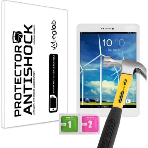 Screen protector Anti-Shock Anti-scratch Anti-Shatter compatible with Tablet Woxter Zielo Tab 80