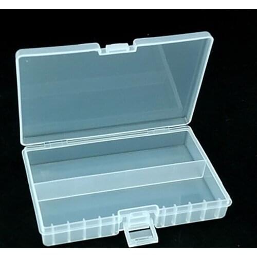 2PCS AA AAA Battery Holder Plastic Case Portable 48pcs Battery Case Holder Storage Box for AAA Battery Rechargeable Full Cover