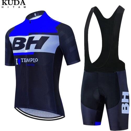 2020 BH black bike riding mountain bike uniform speed dry cycling wear mens brief paragraph Maillot cycling wear skirts pants