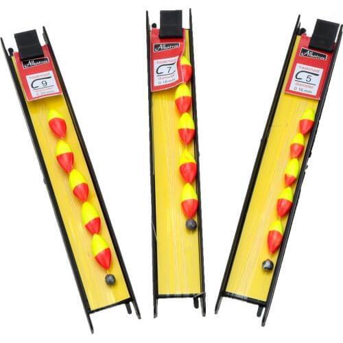 3Pcs/Set Fishing Float Seven Floats Drift Fishing Line Hook Line Group Floats Professional Fishing Accessory