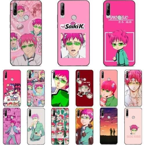 MaiYaCa The Disastrous Life of Saiki K Saiki Kusuo Phone Case For Huawei Honor 8c 8X 10 20 9 lite view20 Xiaomi 8 9 lite SE F1