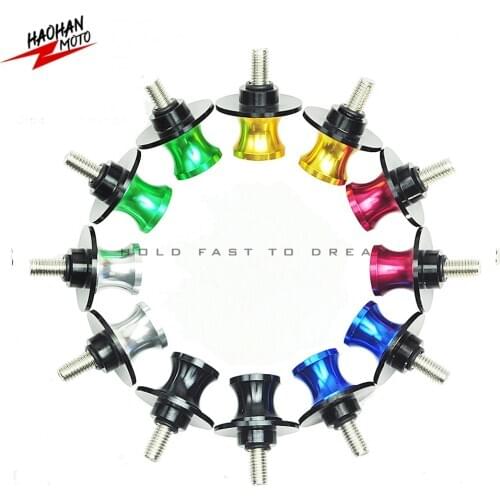For Honda CBR 600RR 900RR 954RR 1000RR Hornet 600 CB600F Motorcycle Stand Screws Swingarm Spools Slider