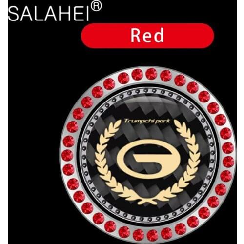 For Trumpchi Logo GA3 GA6 GA8 GS8 GS3 GS5 GM8 2017 2018 2019 2020 Car One-click Start Decor Carbon Fiber Pattern Decal Sticker