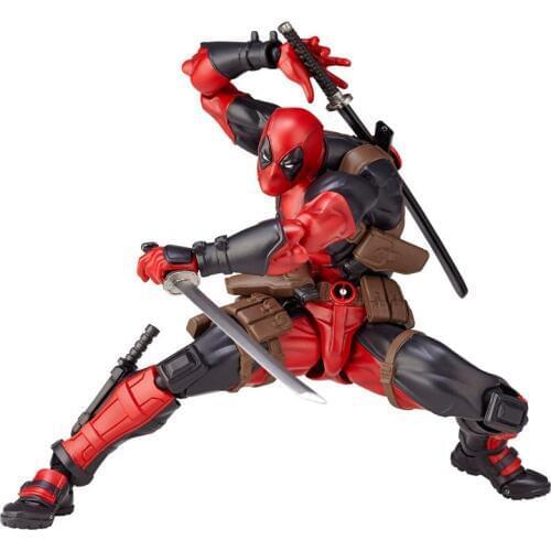 Marvel 15cm X-MAN DeadPool Super Hero BJD Joints Moveable Action Figure Model Toys