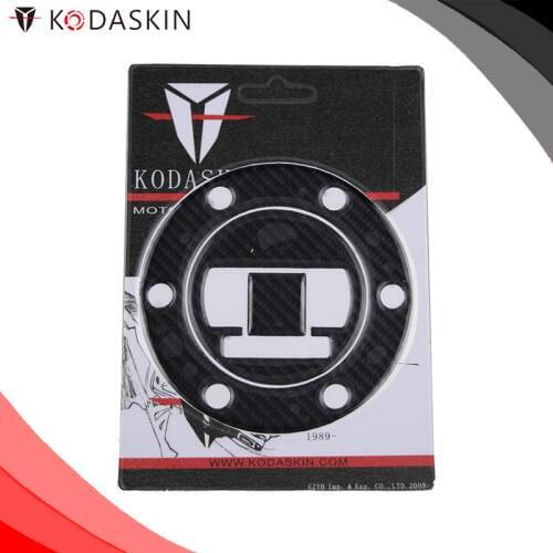 KODASKIN Motorcycle Protection Carbon Tank Gas Cap Pad Filler Cover Stickers Decal Protector for BMW R1200GS 13-15