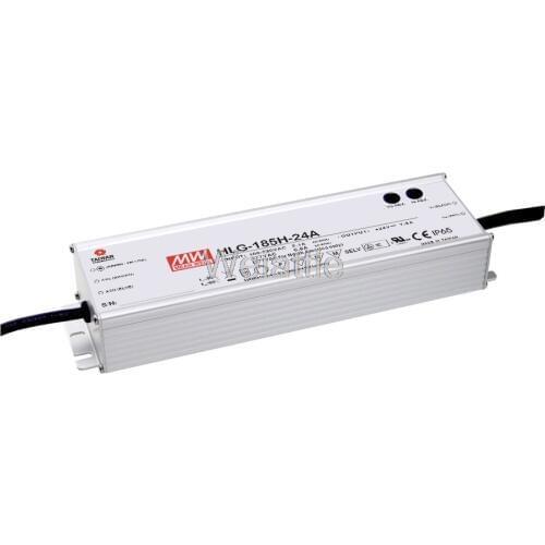 MEAN WELL HLG-185H-48A 48V 3.9A HLG-185H 48V `187.2W Single Output LED Dimming Driver Power Supply A type Waterproof IP65