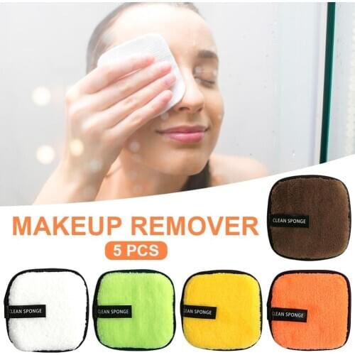 Reusable Cotton Pads Makeup Remover Pads Washable Facial Cleansing Double Layer Sanitary Washable Pad Face Cleaning Pads