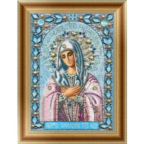 2017 new hot sale diamond painting cross stitch the mary picture pasted diamond mosaic kit needlework diamond embroidery