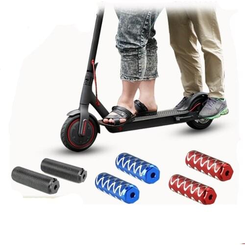 Universal Electric Scooter Back Pedal For Xiaomi M365 Scooter Anti-slip Back Pedals Rear Feet Rest Pad DIY Parts Accessories