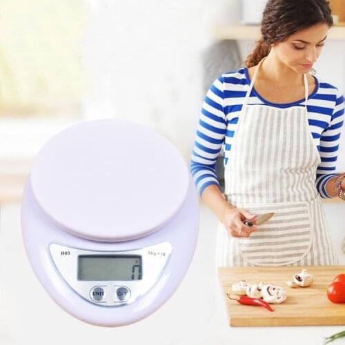 5kg/1g Portable Digital Scale LED Electronic Scales Postal Food Balance Measuring Weight Kitchen LED Electronic Scales kitchen