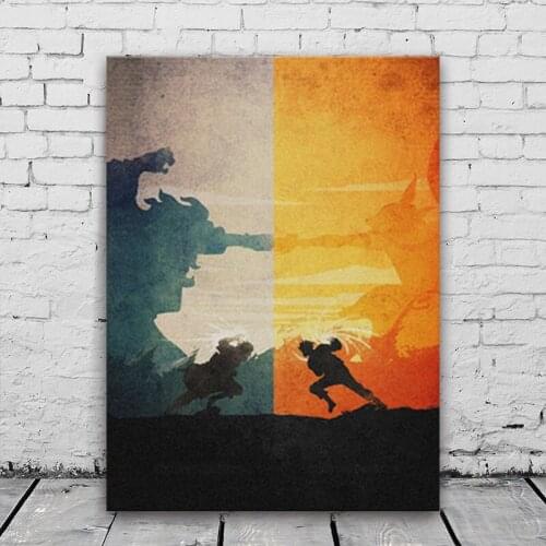 Sasuke The final Battle Manga Poster Canvas Wall Art Decoration prints for living Kid Children room Home bedroom decor painting