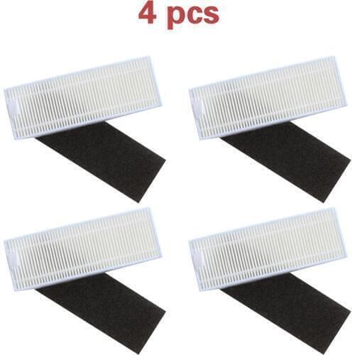 4PCS robot hepa filter sponges For Cecotec Conga Excellence 1090 robot vacuum cleaner parts accessories filters replacement