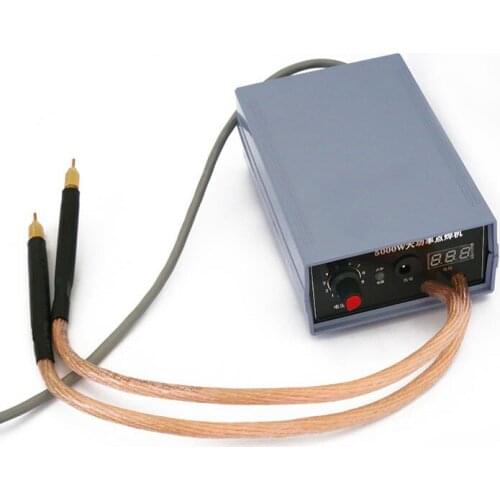 TZT 5000W high-power spot welder Mini Spot Welding Machine Tool Kit With Quick Release Pen Nickel plate 18650 Battery