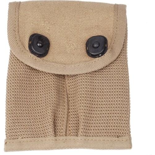WWII US U.S. 1911 PISTOL DOUBLE MAGAZINE AMMO POUCH
