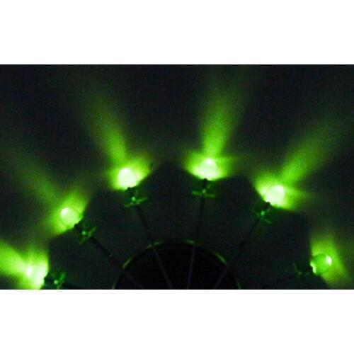 1000PCS/LOT 3MM LED Green to Green LED short legs tube light-emitting diode crystal diode Lamp bead