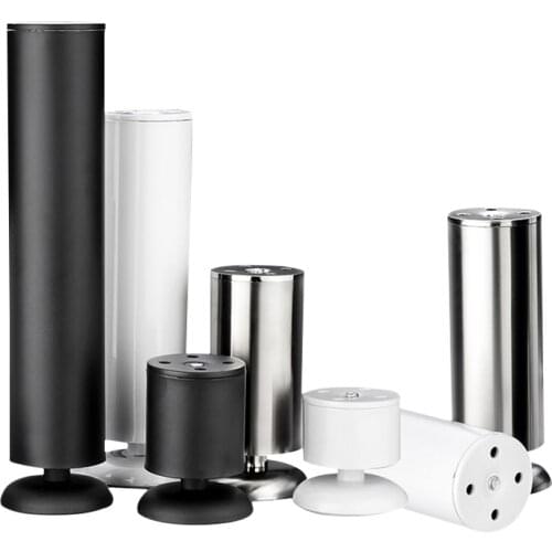 4Pcs Stainless Steel Height Sofa Leg Furniture Parts Bed/tv Cabinet Feet 35/60/80/100/120/150/180 mm