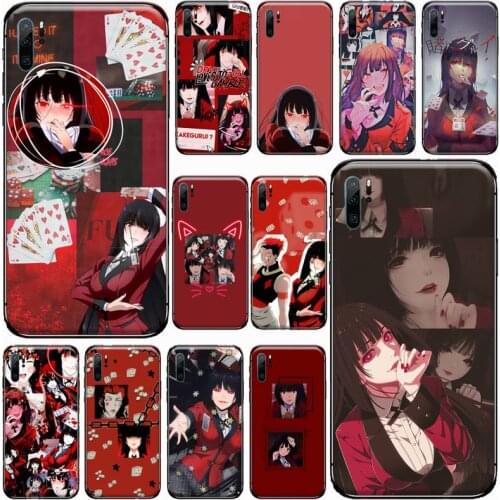 Kakegurui Jabami Yumeko Japan Anime Phone Case For Huawei honor Mate P 9 10 20 30 40 Pro 10i 7 8 a x Lite nova 5t