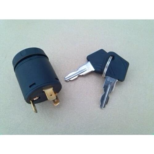 Electric Vehicle Key Switch Forklift Key Switch Golf Cart Key Switch Stacker Key Switch Forklift Ignition Switch Ignition Lock
