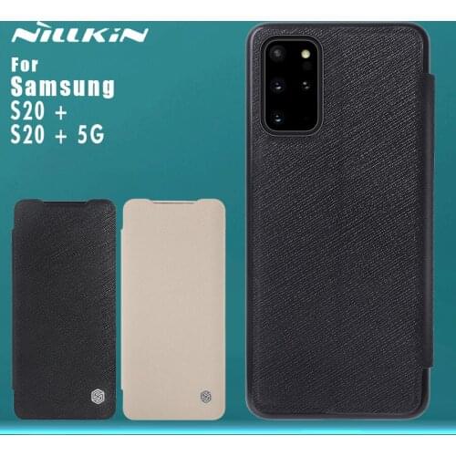 Nillkin for Samsung Galaxy S20 Plus S20Plus 5G Case Ming Flip Leather Case Card Slot Back Cover