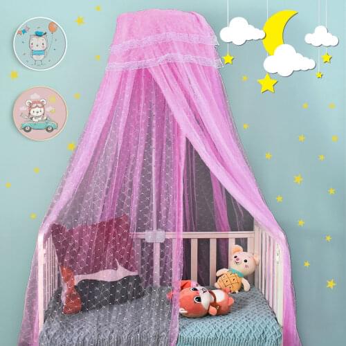 Summer Mosquito Net Baby Netting Canopy Bed Baby Crib Net Without Iron Stand Canopy Mosquito Net Curtain Bedding Home Decor