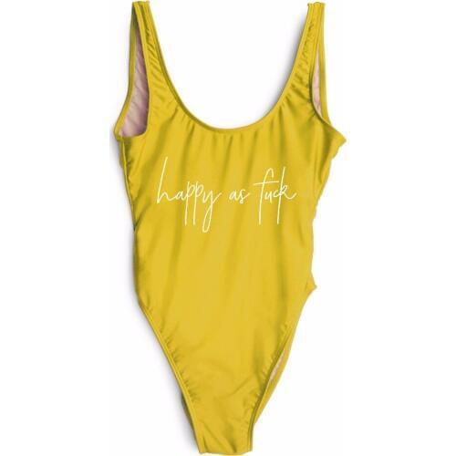 Customize lettering 2017 summer monokini jumpsuit bodysuit swimwear women one piece bathing suit for girls