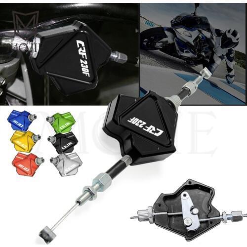 Motorcycle CNC Aluminum Stunt Clutch Lever Easy Pull Cable System For HONDA CRF230F CRF 230F 230 CRF230 F 2003-2017 2016 2015