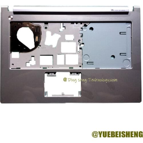 YUEBEISHENG New for Lenovo IdeaPad Z410 palmrest upper cover keyboard bezel Silver,AP0T1000800 AP0T1000300