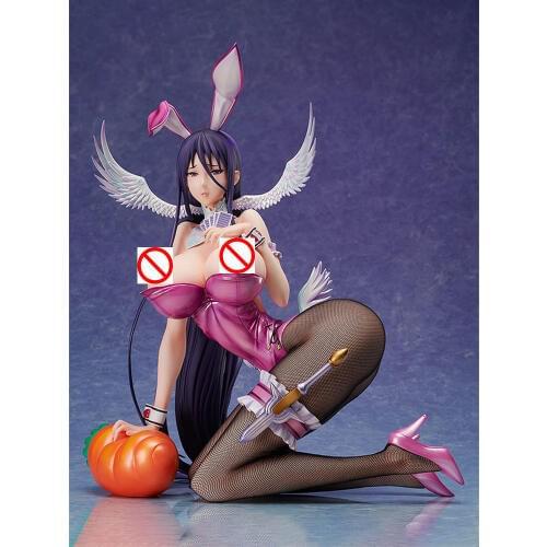 Native Sexy Girl Figure BINDing Pure white Magical girl RAITA Misa Suzuhara Bunny Ver. PVC Action Figure Anime Figure Model Toys