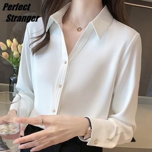 Perfect Stranger Womens White Shirts