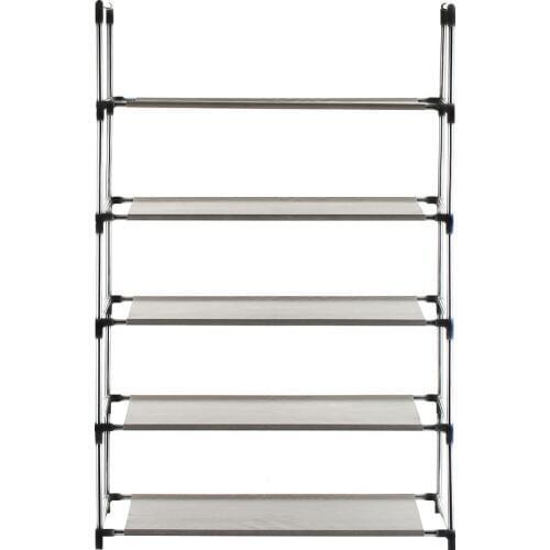 3/4/5-Tier Multifunctional Shoe Shelf Large Stackable Shelves Cabinet Storage Racks for Shoe Book Home Organizer