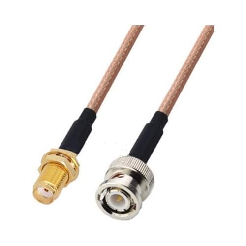 SMA Female to BNC Male Connector Pigtail Jumper RG316 Cable 50 ohm