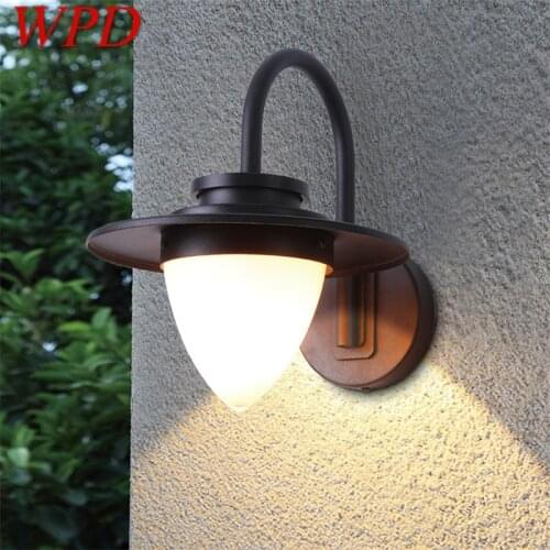 WPD Outdoor Wall Lamp Classical Sconces Light Waterproof IP65 Home LED For Porch Villa