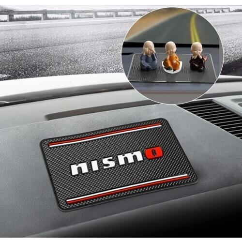 1pcs Car Non-slip Mat Dashboard sticky pad Phone Anti-slip mat Holder for Nismo Nissan