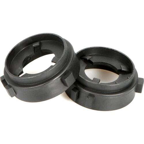 2 Pcs for Volkswagen Golf-6 Sharan Scirocco Car H7 LED Headlight Bulb Base Holder Fog Lights Adapter Retainer Clips Accessories