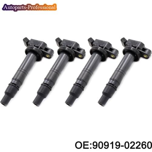 4 pcs/lot 90919-02260 For Toyota 4Runner Camry Matrix Tacoma Scion xB New Ignition Coil 90919-02248 90919-A2006 car accessories