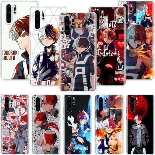 My Hero Academia Todoroki Shoto Phone Case For Huawei Honor 10 9 20 9X 8A 8X 8S 7A 7X Lite Pro 10i 20i Y5 Y6 Y7 Y9 2019 Cover Co