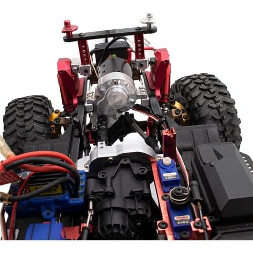 CNC Front Transmission Gearbox for TRAXXAS TRX4 TRX6 TRX-6 TRX-4 RC Car Upgrade Bracket Kit Set Parts Lightweight Aluminum Alloy