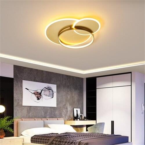 SAROK LED Decorative Ceiling Lights 220V 110V with Remote Dimmable Modern Fixtures For Home Living Room Dining Room Bedroom