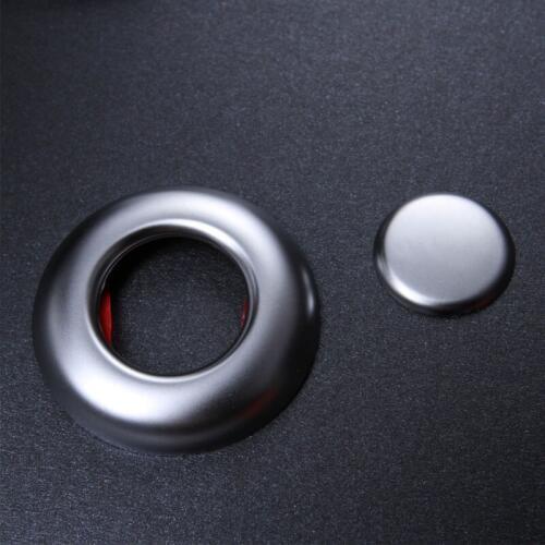Chrome Car Seat Headrest Adjust Switch Button Sticker Cover Trim For Mercedes Benz C class W213 GLC X253 Interior Accessories
