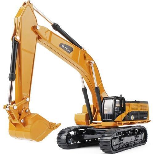 High simulation alloy toy,1:50 engineering excavator model, crawler excavator,childrens gifts,free shipping
