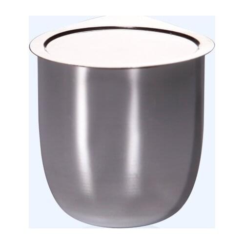1pcs Lab 50ml silver crucible with cover, silver crucible with 99.99% silver content experimental supplies