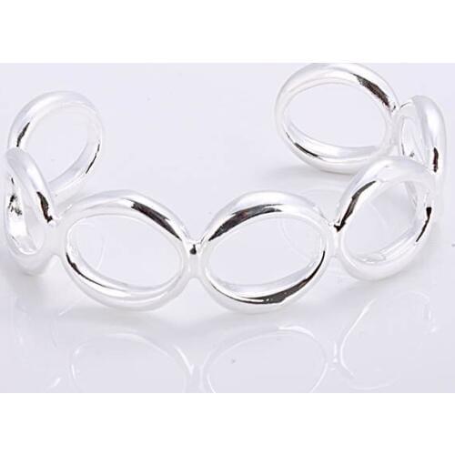 Fashion jewelry, S925 Sterling Silver color Jewelry Bracelets&bracelet, Brand New B153