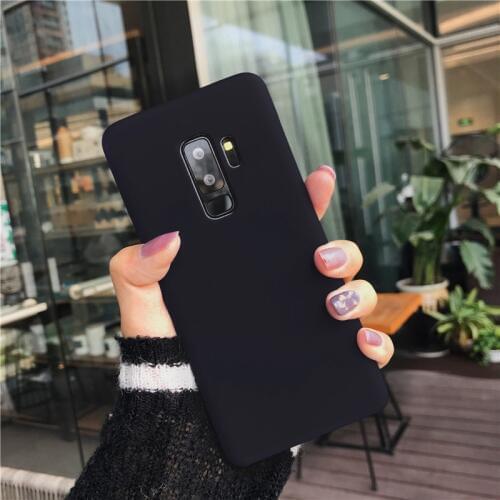 Candy Color Soft Cases For Samsung Galaxy S6 S7 S8 S9 Plus J3 J5 J7 2016 A3 A5 A7 2017 A8+ 2018 A6 J4 J6 EU Silicone Case Cover