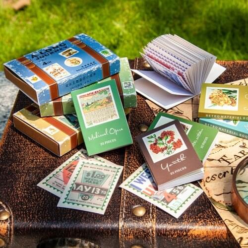 100 Pcs Long Journey Washi Stickers Set Daily Life Scenery Travel Sticker Adhesive Decorative Label For Scrapbooking Journal